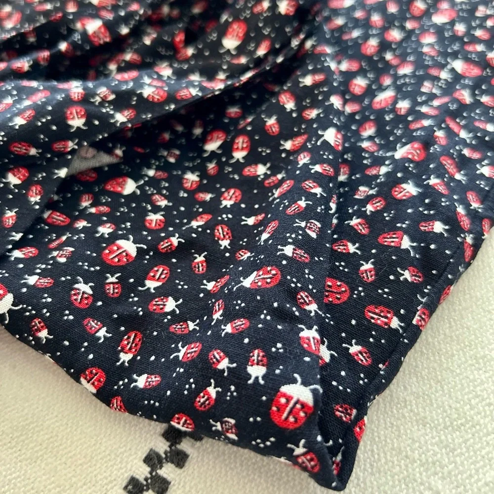 🌶️ *NWOT* LOFT Ladybug Ruffle Wrap Skirt. Size 2 - Picture 3 of 4